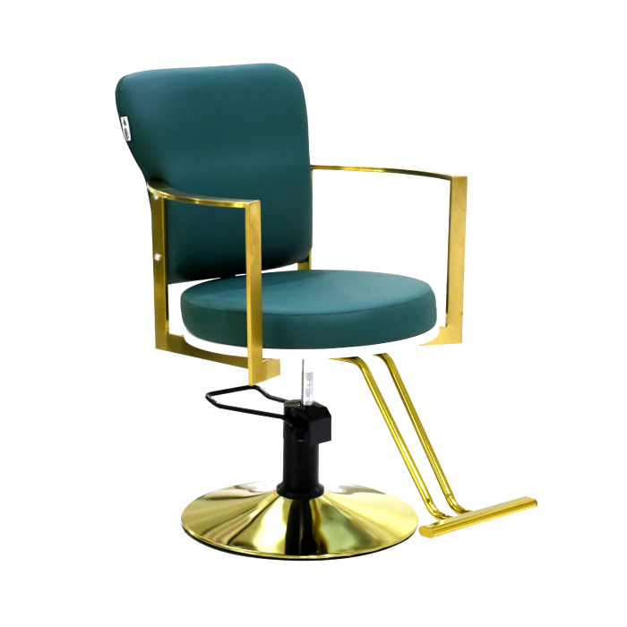 Gold line ladies salon chair H-7256