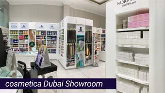 cosmetica beauty supplier dubai showroom