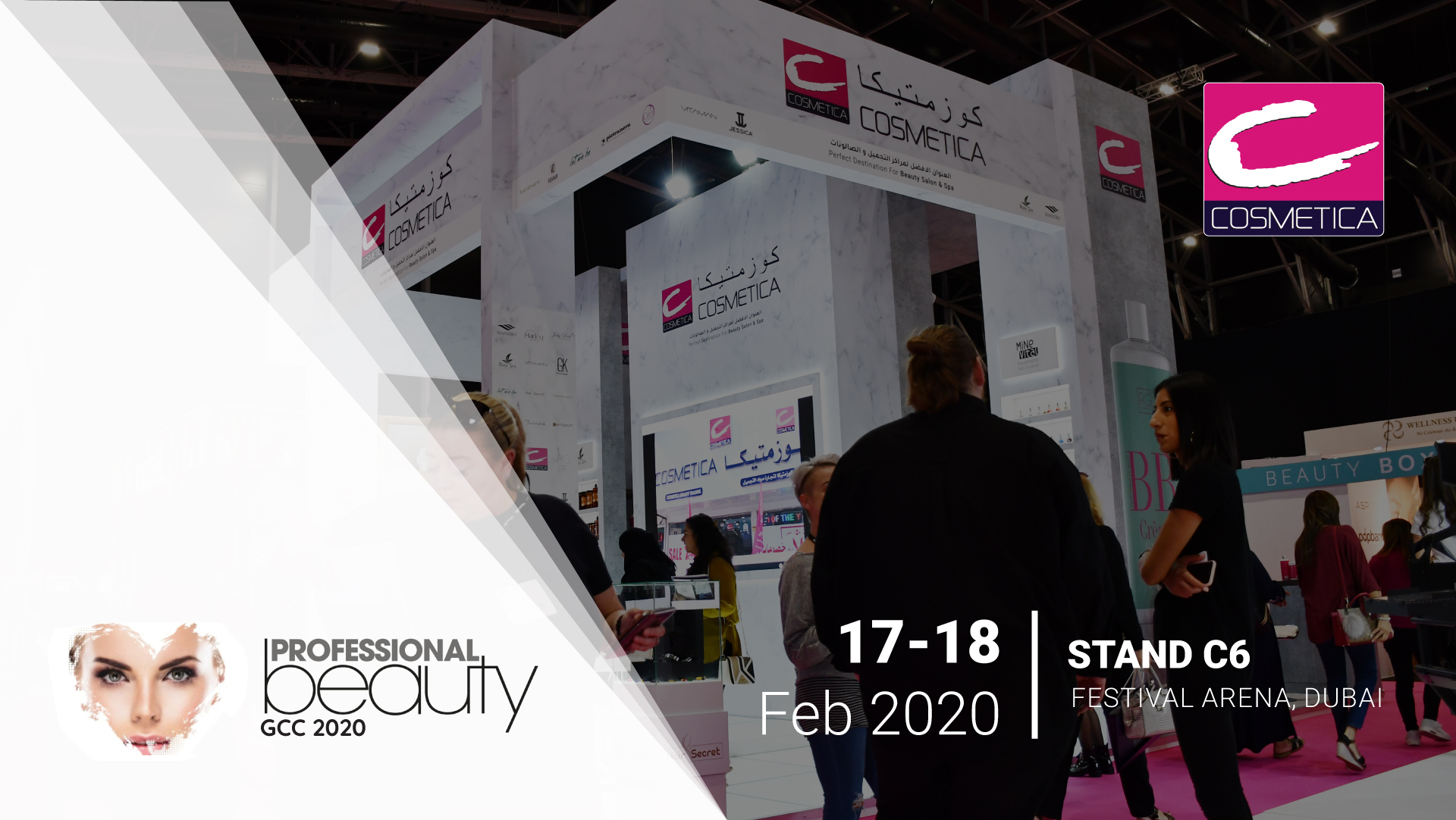 Successfully participated in Professional Beauty GCC 2020, Proud to be the Bronze Sponsor for the event