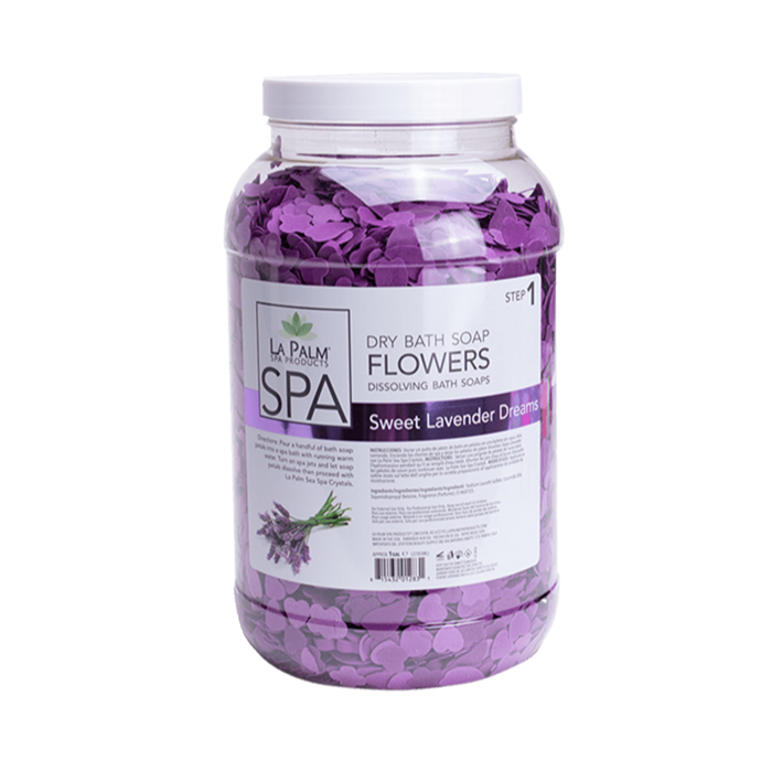 Dry Bath Soap Flowers Lavender